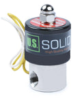 One Quarter Inch Stainless Steel Electric Solenoid Valve 110VAC Normally Closed With Viton Seals Built Tough For Water Gasoline Diesel