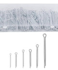 Cotter Pins 150-Piece Assortment Kit With 6 Sizes In A Durable Portable Case, Heavy Duty 304 Stainless Steel, Rust Resistant
