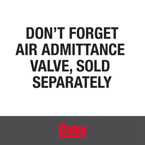 Durable Louvered Access Panel Frame Built Tough From Abs Plastic Six By Nine Inches In Crisp White Works Like A Charm Covering Air Admittance Valves Inside Walls, warning to remember air admittance valve, Oatey branding.