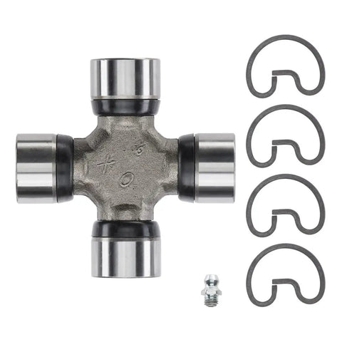 Hot Rod Ready 2X U-Joint Kit For Front Driveshaft At Axle Fits Dodge Ram 2500 3500 And Durango With Killer Durability And Smooth Shifting Performance For Heavy Duty Truck Owners Who Want Rock Solid Parts, steel u-joint kit with clips