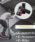 Electric Twist Throttle 12-72V Three Speed With Forward And Reverse Accelerator for e-scooter rider demonstration.