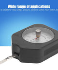 Dial Tension Gauge Pro-Grade With Dual Needle Dynamometer, 50g Peak Hold Tensiometer For Relay Switches on blue background