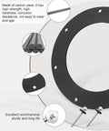 Gas Tank Lock Ring Sealer Kit For GM Chrysler Ford Dodge Trucks, Fuel Tank Repair Seal, OE TR-26 Compatible, carbon steel ring