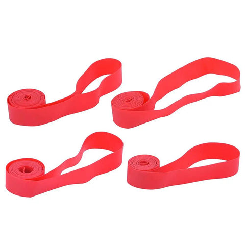 Bike Tire Liner Set Two Pieces For 24 Inch Wheels PVC Inner Tube Pad Rim Tape Lightweight Wear Resistant