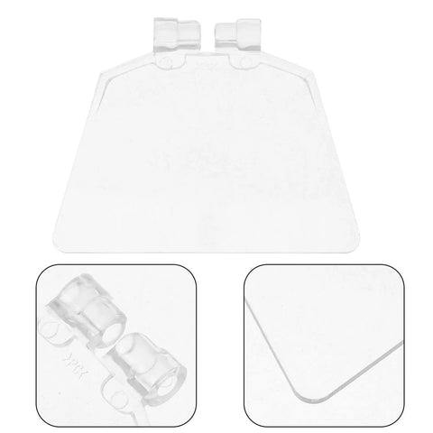Clear Eye Safety Guard for Bench Grinders, easy install bench cover replacement, transparent shield blocks dust and sparks