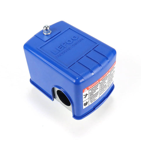 60 To 80 Psi Adjustable Water Pressure Switch For Well And Sump Pumps OEM Replacement with blue casing