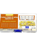 Prototyping Ready Safety Capacitor Kit Must Have For Electronics, 275VAC X2 Polypropylene Film, 40 Piece Set In Labeled Case