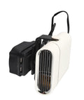 Kick Serious Heat On The Go With This Compact Battery Operated Car Heater fast windshield defrost design with plug.