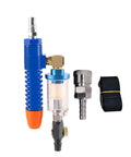 Khbyt Tube Cooling Vest Accessory With Integrated Belt And Connector For Industrial Work Environments, features blue airflow part and connectors.