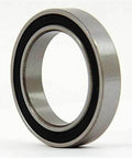 61900-2RS1 Ball Bearing Double Sealed ID 10mm OD 22mm Width 6mm, showing side view with double rubber seals for dust and moisture protection