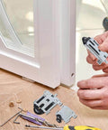 Sliding Door Roller Kit For Wardrobe And Patio Doors With Solid Wheel Bearings And Steel Frame Rails DIY Friendly installation