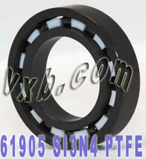 61905 Full Ceramic Bearing Silicon Nitride 25x42x9 - VXB Ball Bearings
