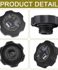 Radiator Surge Tank Cap Easy Install Coolant Cap For Cars Car Cooling Water Tank Cover Radiator Coolant Reservoir Cap Compatible With GMC Chevy Buick Pontiac Replacement For OEM 15075118 RC98