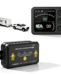 Dead Set Accurate Wireless RV Leveler With Six Axis Gyroscope Sensor And Crisp Digital Screen for easy parking and monitoring.