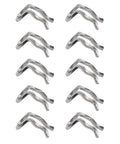 Stainless Steel Bicycle Brake Caliper Spring Clamps Pin Kit For XTR Slx And Mega Pad Fits Most Bikes With Easy Install Durable Multi Colors, 10 clips