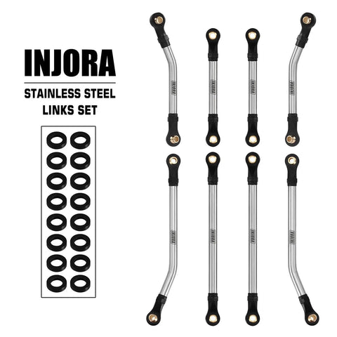Beefed Up Steel High Clearance Chassis Links For TRX4M High Trail K10 F150 RC Crawler With 304 Stainless Steel Construction Set