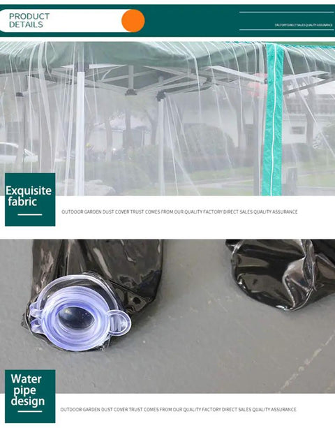 10 Foot Patio Mosquito Netting for Umbrella Cover With Zipper Windproof Screen Portable Foldable Net for Outdoor Backyard