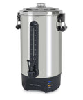 100 Cup Coffee Urn And Hot Beverage Dispenser With Dripless Faucet, Quick Brew For Big Batches, Stainless Steel