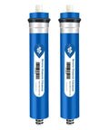 High Flow 150 GPD RO Membrane Replacement for Under Sink Water Purifier System 11.75 Inch Long 1.89 Inch Diameter Fits Most Housings 2 Pack