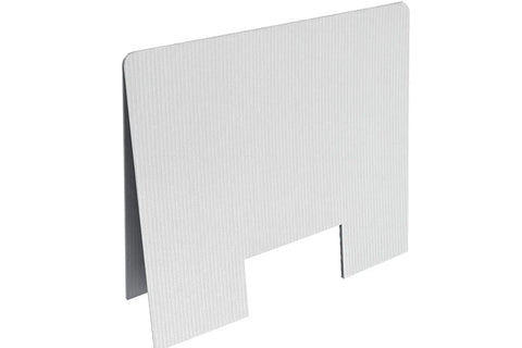 Keep Clear Notice Sign Folding A-Frame, Double-Sided 23x23 Inch Coroplast Display with plain white panels for outdoor use.