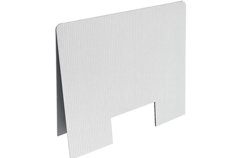 Heavy Hitter Coroplast A Frame Sign With Sleek Green Clover Motif And Single Sided Up Arrow Directs Foot Traffic Smoothly For Packing Zones Or Festival Season At Twenty Three Inch Wide Layout freestanding white corrugated plastic sign panel.
