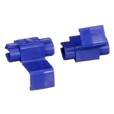 Blue Electrical Tap IDC Insulation Displacement Connector For 18-16 AWG Solid Or Stranded And 14 AWG Stranded Moisture-Resistant