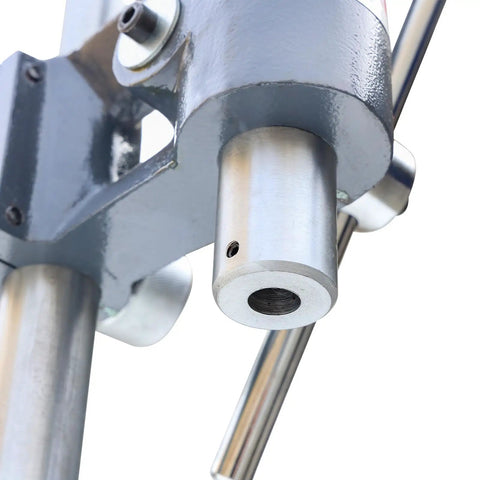 Close-up of Arbor Press 2-Ton Beefy Manual Press for Bearing Installation, Metal Forming, and Assembly, Adjustable Height Up To 8 Inches