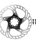 Premium Mountain Bike Disc Brake Pads For Hydraulic And Mechanical Systems Rock Solid Five Nail Design with six screws for installation.
