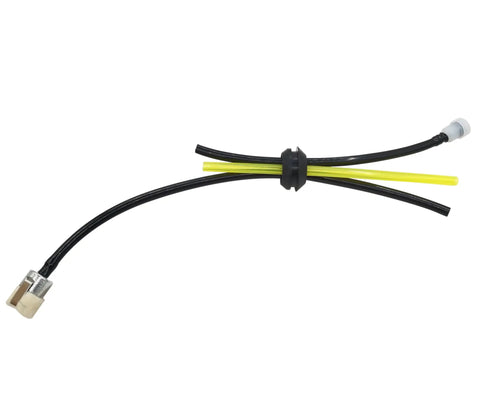 3 Hole Fuel Line Gas Tank Grommet 21mm ID Replacement with fuel lines and grommet for trimmer and power blower series