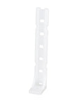 Pan-Post Standoff Cable Tie Mount In Nylon 6.6, Low Profile 60 Inch Mount For Tight Spaces, Natural Color, 100 Pack, Works With Type M I And S