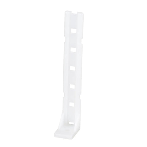 Pan-Post Standoff Cable Tie Mount In Nylon 6.6, Low Profile 60 Inch Mount For Tight Spaces, Natural Color, 100 Pack, Works With Type M I And S