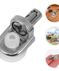 Close-up of 24 Pack Zinc Alloy Shelf Support Pegs for Cabinets and Cupboards with firm placement and seven shaped design