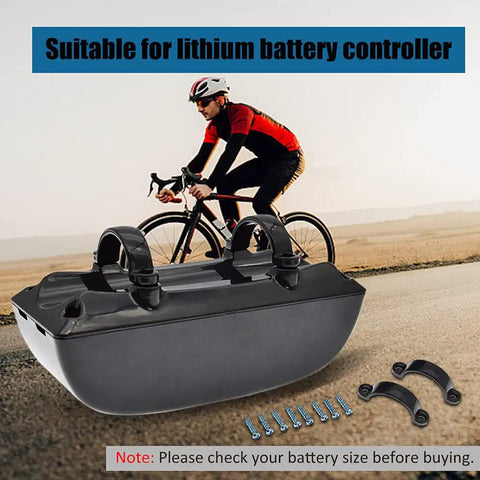 Durable Ebike Controller Box For Lithium Battery Controller Plastic Conversion Case With Mounting Screws And Fix Clip Easy Install Universal Fit For Most Electric Bikes And Conversions