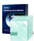 Ten Pack Front Cover Replacement Lenses For Welding Helmets Model 770237 Polycarbonate Safety Lenses for Clear Vision