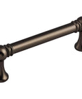 Kara Pull Serene Collection 3-3/4 Inch Center To Center Brushed Satin Nickel Finish With 4-7/16 Inch Overall Length And 1-3/8