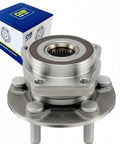 Front Wheel Hub And Bearing Assembly For 2005-2014 Subaru Outback And Legacy 5 Lug With ABS 4 Hole Flange Front Left Or Right Replacement Replaces 513220 High Quality Wheel Bearing Kit