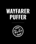 Wayfarer Puffer Sunglasses Inspired By ASAP Rocky Blacked Out Edition Ultra Black Frame With Gold Plated Details 47 mm XS Narrow Fit