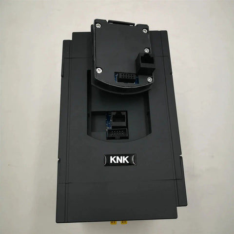Top view of 380V VFD Frequency Converter 0.75KW To 7.5KW Vector Drive 3 Phase Speed Controller showing connectors
