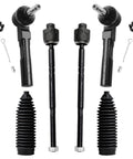 Front Tie Rods Kit For Chevy Silverado 1500 And GMC Sierra 1500 1999 2006 Replacement Includes Four Inner And Outer Tie Rod Ends
