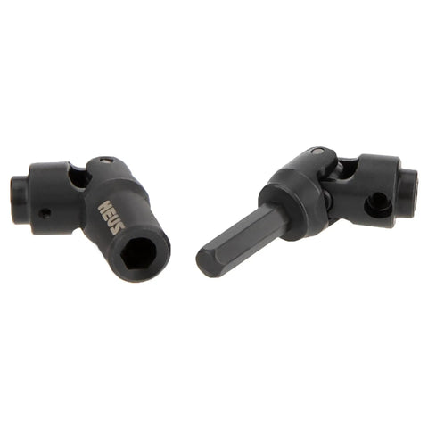 Upgrade Your Rig With These Tight Adjustable Front Rear Driveshafts For Axial SCX30 RC Crawlers CNC metal couplings for enhanced durability.