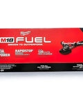 Pro-Level Brushless Cordless Angle Grinder With Paddle Switch 4-1/2 Or 6 Inch Disc Compatible 18-Volt Lithium Battery Tool Only box packaging.