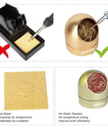 Comparison of traditional vs. Coiled Brass Solder Tip Cleaner Kit With Brass Sponge For Quick Clean Wire Cleaning Wires And Holder For Soldering Irons No Water Needed Pro Grade Tip Refresh 7 Cleaning Wires And 1 Holder Included For Efficient Work