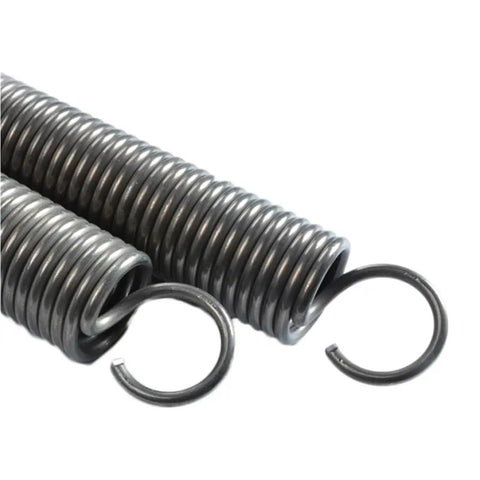 Tough One Piece Expansion Tension Spring Hook With Wire Dia 1.2mm And Outer Size 10 By 160 Mm For Hand Tools Home Care Equipment And Shock Absorption Made From Rust Proof Steel To Rock Your Projects close-up of tension spring hooks.