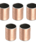 Badass Oilless Bushings With Hella Smooth Sleeve Bearings Built Different Using A Carbon Steel Base To Keep Things Running Sweet For Heavy Machinery 14X16X20mm Plain Bearings 10 Pack, five copper sleeve bearings.
