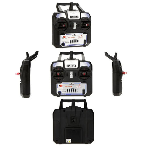 FS I4 4CH 2.4GHz RC Transmitter With FS A6 Receiver AFHDS 2A Remote Controller for RC Helicopters and Gliders from multiple angles