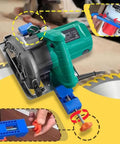 Edge Guide Positioner For Electric Circular Saw Milling, Adjustable Base Clamp For Dead On Stone And Marble Cutting
