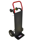 Heavy Duty Hand Truck Converts From Two Wheel To Four Wheel Platform With Solid Steel Deck Preventing Load Slippage 800 Pound Capacity