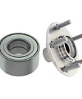 All In One Front Wheel Bearing Hub Assembly Kit For Outlander And Lancer Ralliart Replacement OE SPK352x1 WB510079x1 Front Axle Hub Bearing Set Fits 2003 2004 2005 2006 Models showing metal hub and bearing components