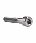 Titanium M7x40 Hex Socket Bolts 2 Pack 6AL4V Grade 5 Titanium Alloy 1mm Pitch 7mm Diameter Head 10mm Height Screws