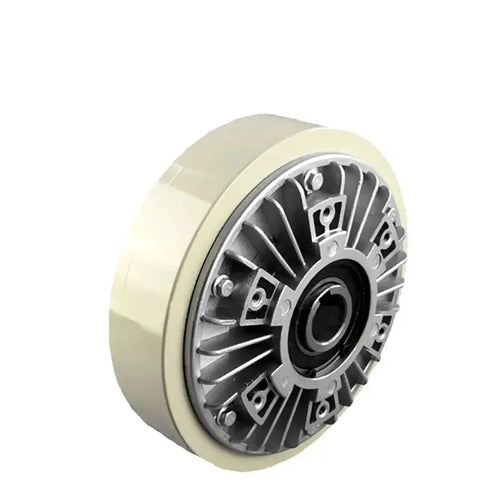 12Nm Magnetic Powder Brake With Hollow Shaft Center Clutch And Air Shaft Tension Control FZ12K-1, side view